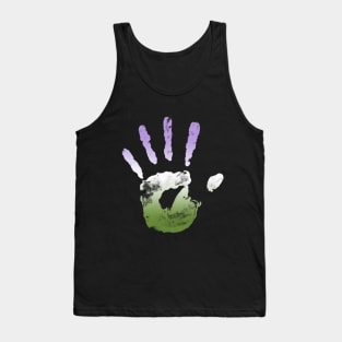 Genderqueer Handprint Tank Top